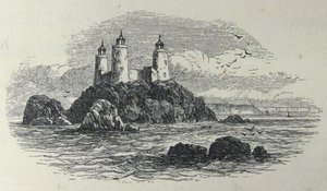 The Casquets Rocks And Light House — Paul Jacob Naftel
