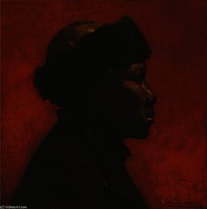 Negro Head — Lourens Alma Tadema
