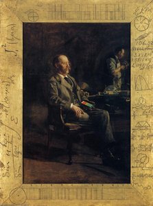 Portrait Of Professor Henry A. Rowland — Tomas Ikins, Contemporary Realism