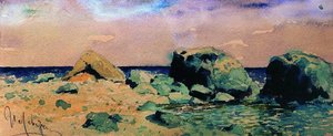 Orilla Marina Con Vista Al Mar — Isaak Ilyich Levitan