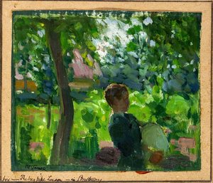 Study For The Bagpipe Lesson — Henry Ossawa Tanner