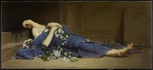 Martyr In The Catacombs — Jules Cyrille Cavé