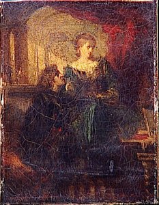 Conversation Espagnole — Gustave Moreau, Symbolist Painting