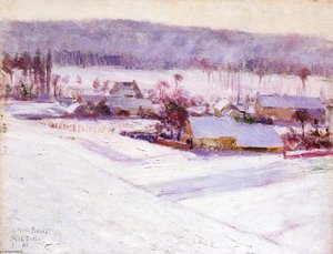 Giverny Winter — John Leslie Breck