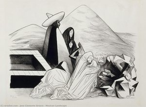 Mexican Landscape — José Clemente Orozco