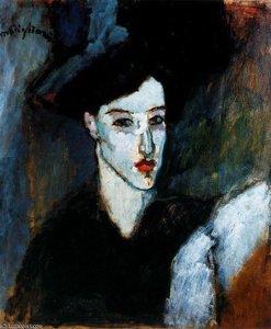 Untitled (9116) — Amedeo Modigliani, Cubist Expressionism
