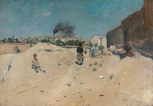 The Outskirts Of Madrid — William Merritt Chase