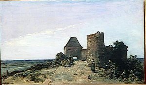 Ruines Du Chateau De Rosemont — Johan Barthold Jongkind