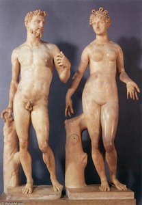 Adam And Eve — Bartolommeo Brandini (baccio Bandinelli)