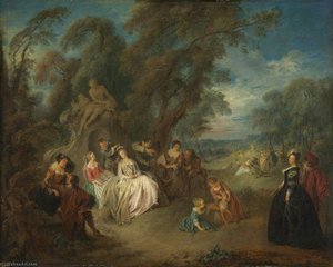Fetes Champetre — Jean-baptiste Pater