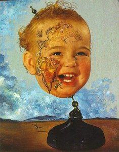 Baby Map Of The World, 1939 — Salvador Dalí, Surrealism