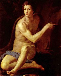 Saint John The Baptist — Ањоло Бронзино, Mannerism