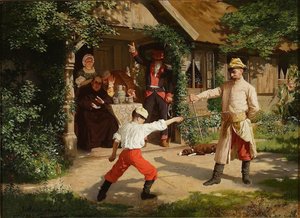 Duel With Sticks — Julian A. Scott