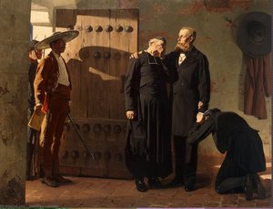 Kaiser Maximilian Von Mexiko Vor Der Hinrichtung — Jean-paul Laurens