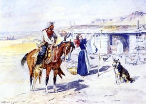 Thoroughman's Home On The Range — Charles Marion Russell