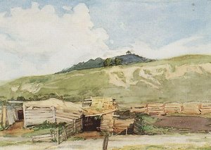 Siberian Landscape. Torgoshyno. — Vasily Ivanovich Surikov