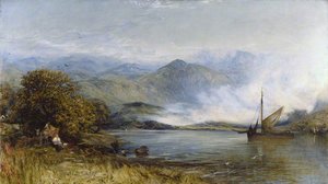 Just Arrived By The Sloop (in The Conway Valley, North Wales) — Henry Clarence Whaite