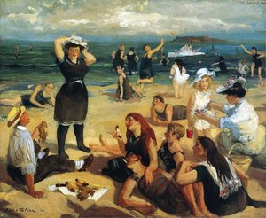 South Beach Bathers — John French Sloan