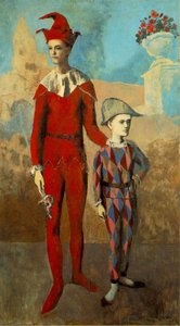 Akrobat Und Junger Harlekin — Pablo Picasso