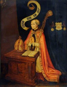 Bishop John Alcock (1430–1500) (copy after an earlier painting by an unknown artist)