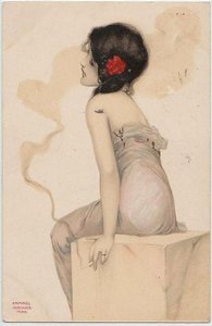 Smoking Women — Raphael Kirchner