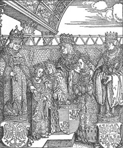 Triumphal Arch (detail) — Albrecht Dürer, German Renaissance