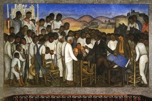 Partition Of The Land — Diego Rivera
