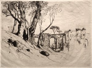 The Olive Trees Of The Riviera — Samuel Coleman Junior