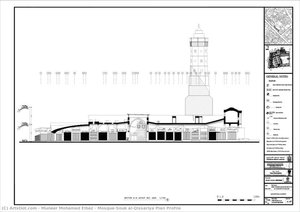 Mosque/souk Al-qissariya Plan Profile — Muneer Mohamed Elbaz