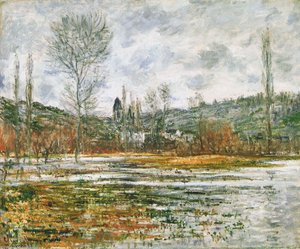 Vetheuil, Prairie Inondee — Claude Monet