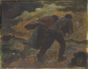 Study For The Black Cloud — Eugene Higgins