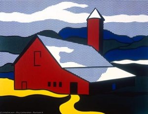 Red Barn Ii — Roy Lichtenstein