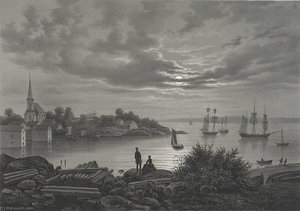 Larvik, Vestfold County, Norway — Johan Christian Claussen Dahl