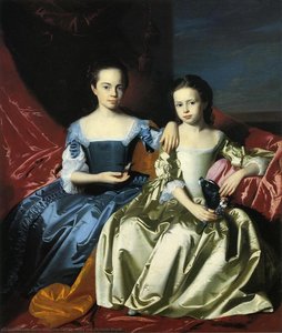 Mary And Elizabeth Royall — John Singleton Copley, Neo-classicism