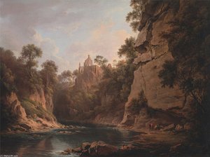 Hawthornden Castle, Near Edinburgh — Alexander Nasmyth