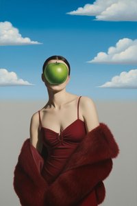 The Verdant Veil Of Identity — Olivier Moreau, Surrealism