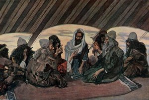 Jethro And Moses, As In Exodus 18 — Jacques Joseph Tissot
