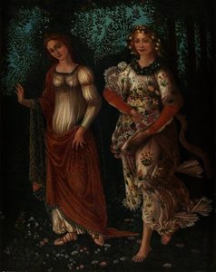 Detail From Botticelli's 'primavera' — Sandro Botticelli, Early Renaissance