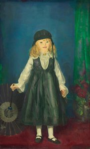 Anne With A Japanese Parasol — George Wesley Bellows