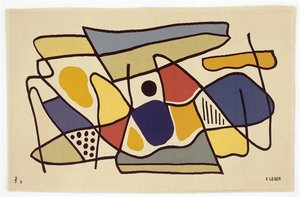 Mural, Mural Or Composition, Or Abstract Composition — Fernand Léger, Cubist Orphism