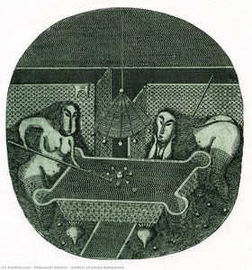 Exlibris Of Emma Behlyarova — Oleksandr Aksinin