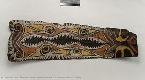 Painting From A Ceremonial House Ceiling — Abwiyeti, Wanyi