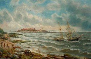 Foundering off St Mary's Island