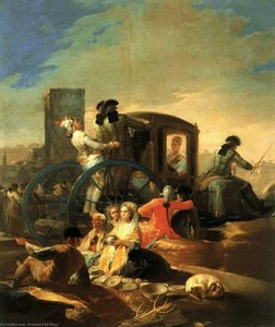 Il Mercante Di Stoviglie. . Museo Del Prado Madrid — Francisco José De Goya Y Lucientes, Romantic Era