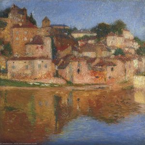 Vue De Port L Eveque — Henri Jean Guillaume Martin