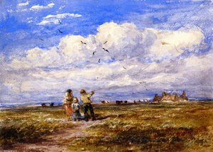 Flying The Kite — David Cox