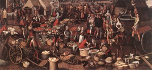 Market Scene — Pieter Aertsen, Dutch Realism