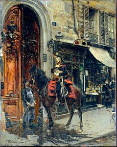 The Dispatch Bearer — Giovanni Boldini