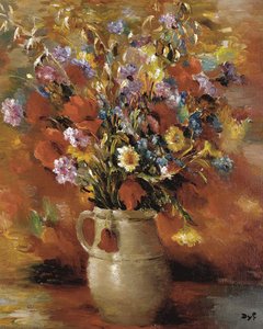 Vase of Flowers, (1935)