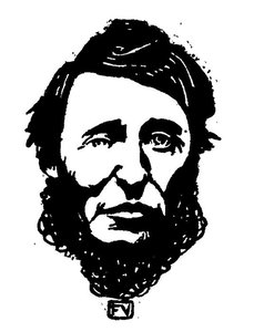Portrait Of Henry David Thoreau — Félix Vallotton